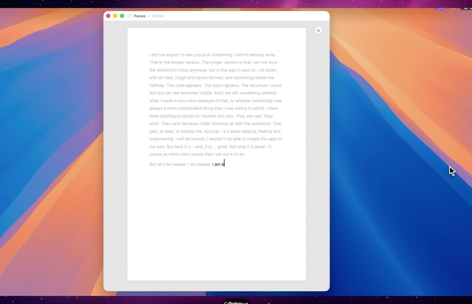Watch Focus Mode in action